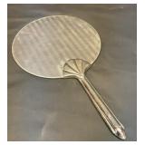 Vtg make-up table hand mirror