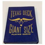 Texas Deck giant size playing cards