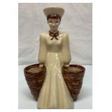 Vtg McCoy? planter and candle holder.