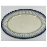 Vtg Ford and Sons Grecian pattern oval platter