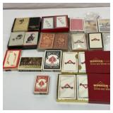 Large lot of playing cards
