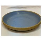 Antique Bohemian stoneware plate