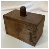Old butter mold or press. No pattern