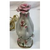 Lighted praying hands nightlight. Works.