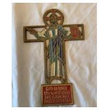 Solid brass cross