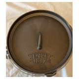 12" Wenzel cast-iron Dutch oven