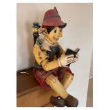 Large sitting Pinocchio