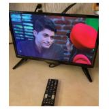 19 inch Insignia TV with remote