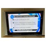 Pioneer TV with built in surround sound and remote