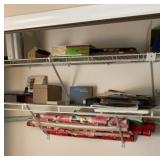 Contents of office closet