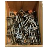 American Flyer train track and track pads