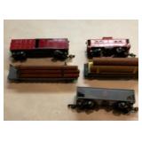 American Flyer train cars