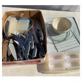 Lot of utensils, knives, etc.