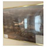 Cessna in flight photo art