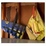 Two life vests. Adult medium.