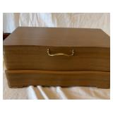 Lined  silverware box