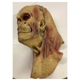 Rubber skeleton mask.  Adult size