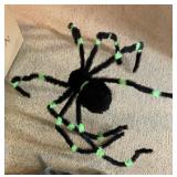 Halloween large spider, ghost and skull