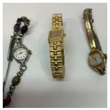 Three vintage watches