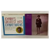 Johnny Mathis and Dionne Warwick albums