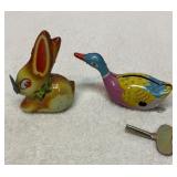 Vtg wind up and friction toys
