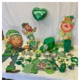 Large collection of St. Patrickï¿½s Day decorations