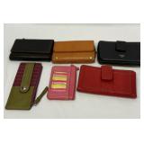 Vtg Fossil wallet, clutches, card holders, etc.
