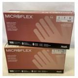 Two new boxes nitrile gloves. Size small