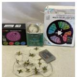 LED light strips and bumblebees