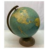 Vtg globe with metal base