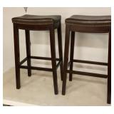 Two 31 inch tall stools