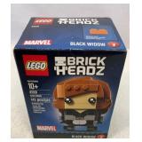 Lego Brick Headz Black Widow. Sealed.