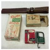 Older fishing paraphernalia