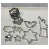 Patriotic cookie cutters. Statue of Liberty, eagle