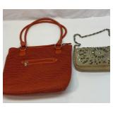One purse and one bag