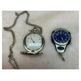 Pocket watch and fob watch