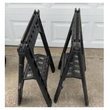 Worx foldable sawhorses