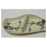 Vtg Red Wing Driftwood divided dish