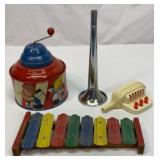 Musical toy grouping