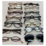 14 pairs of glasses