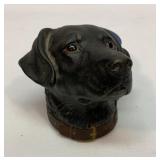 Bossons black Labrador wall plaque. England.