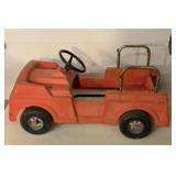 Vtg pedal fire truck