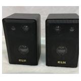Pair of KLH speakers