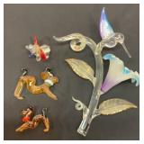 Art glass animals