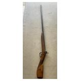 Black powder rifle. Wall hanger