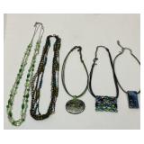 Five necklaces