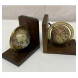 Globe bookends