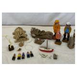 Seamen, traps and other sea decor