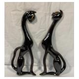 MCM Arnels ceramic wall mount Siamese cats