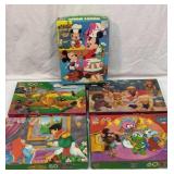 Vtg young children puzzles